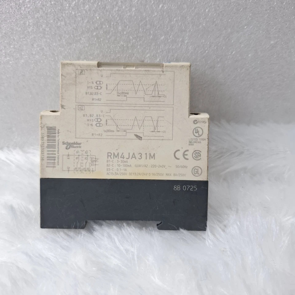 Schneider Electric Telemecanique RM4JA31M Current Control Relay 220-240V Ac